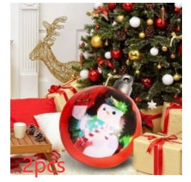 Giant Inflatable Christmas Ornament Ball – 60CM Outdoor Tree Decoration