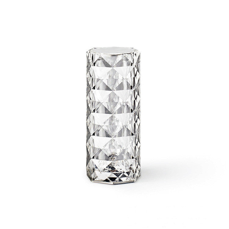 Nordic Crystal USB Table Lamp – Elegant Bedroom & Home Decoration